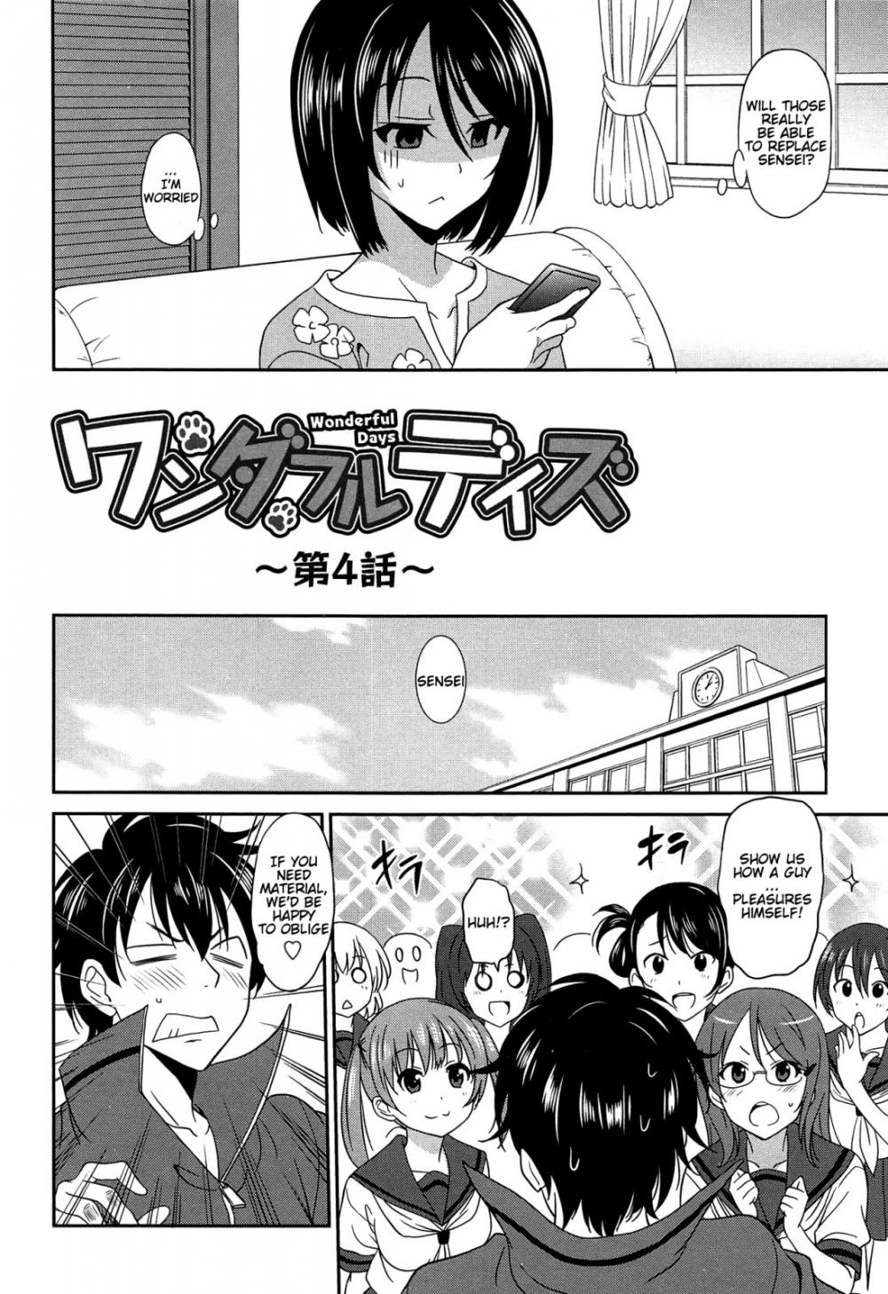 Hentai Manga Comic-Wonderful Days ~17-nin no Shojo to Inu~-Chapter 6-2